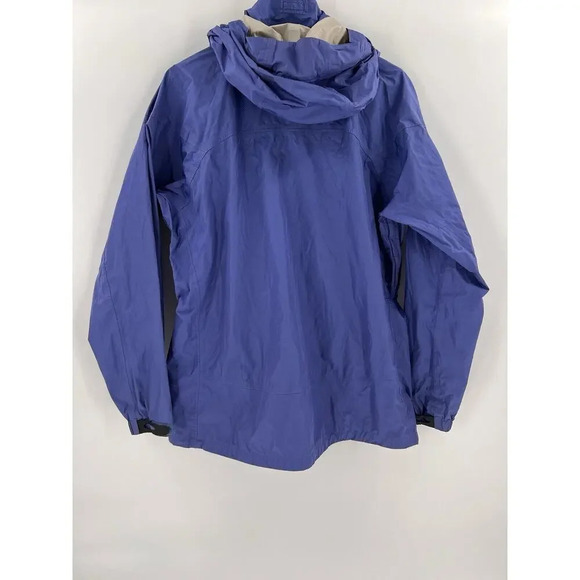 Marmot Rain Jacket Womens XL Purple Precip Lightweight Hooded Zipper Pockets - Picture 7 of 16